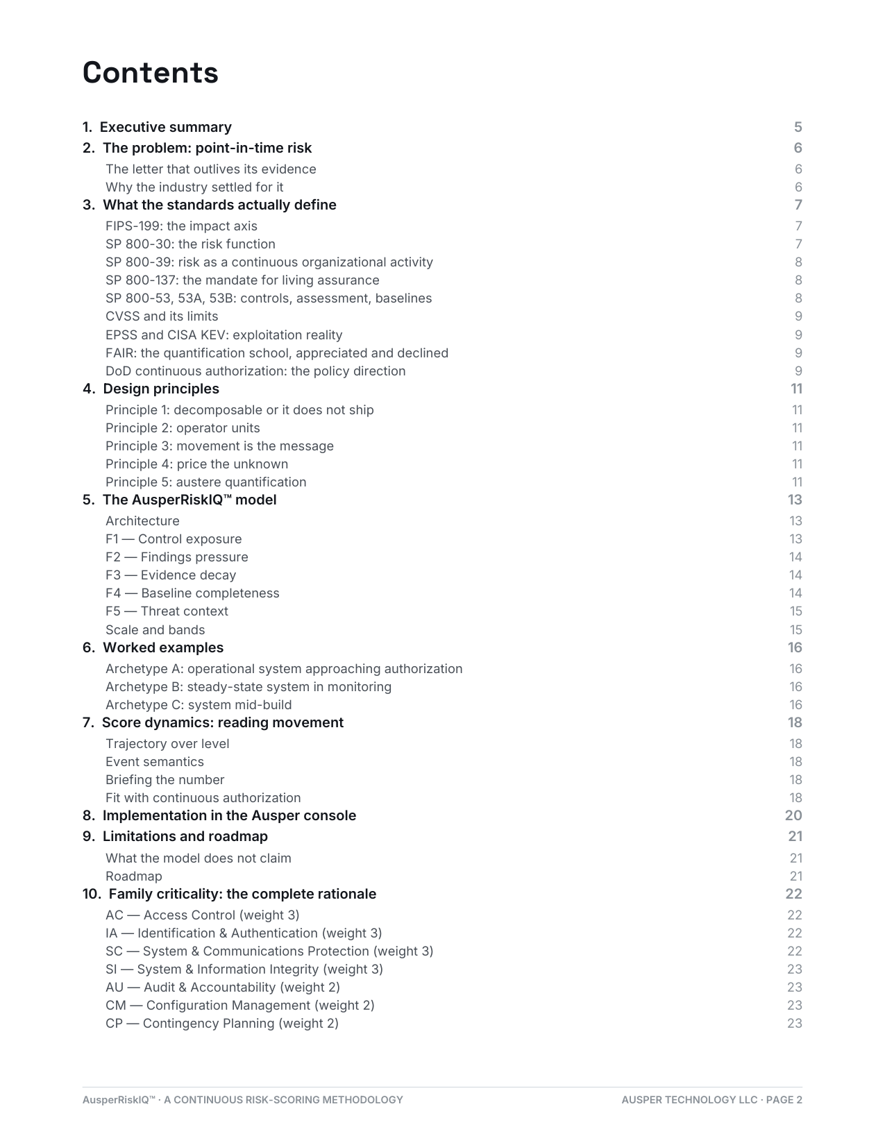 Methodology page 2