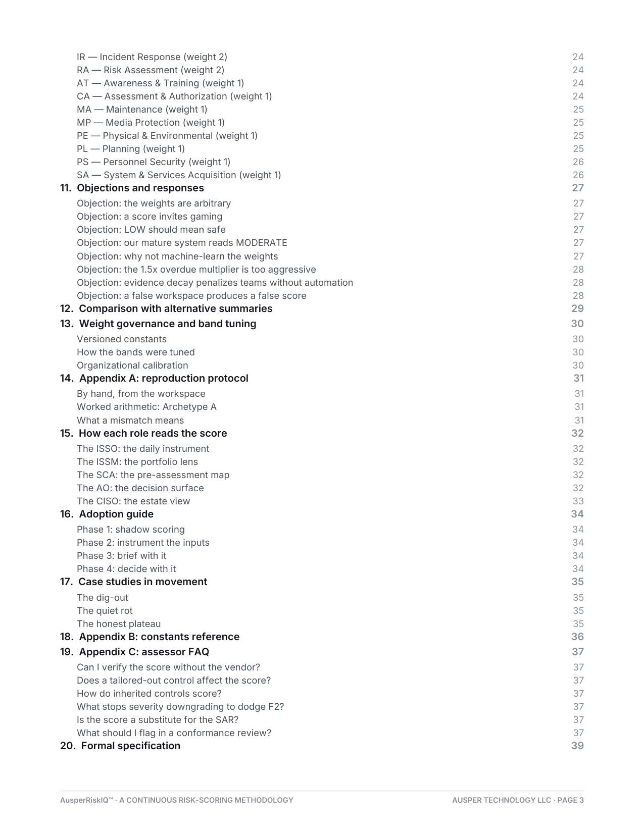 Methodology page 3